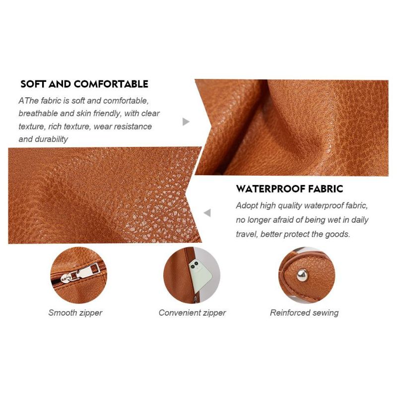 Fashion Hobo Bags for Women Soft Slouchy Bag - Scraften