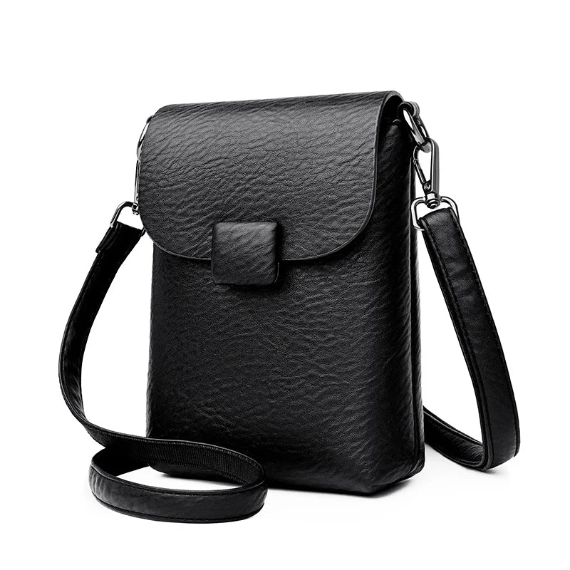 Small Crossbody Phone Bag Flap Purse for Women - Scraften