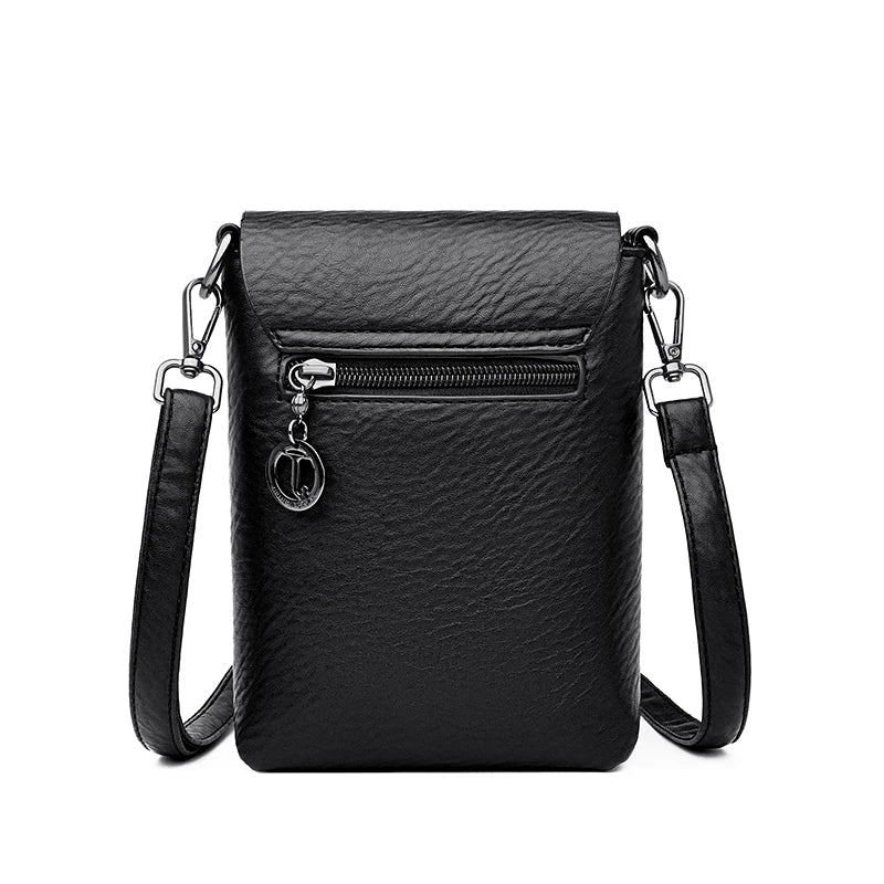 Small Crossbody Phone Bag Flap Purse for Women - Scraften