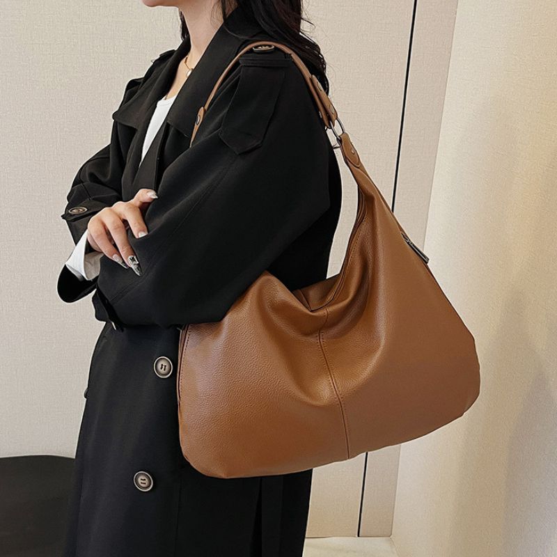 Fashion Hobo Bags for Women Soft Slouchy Bag - Scraften