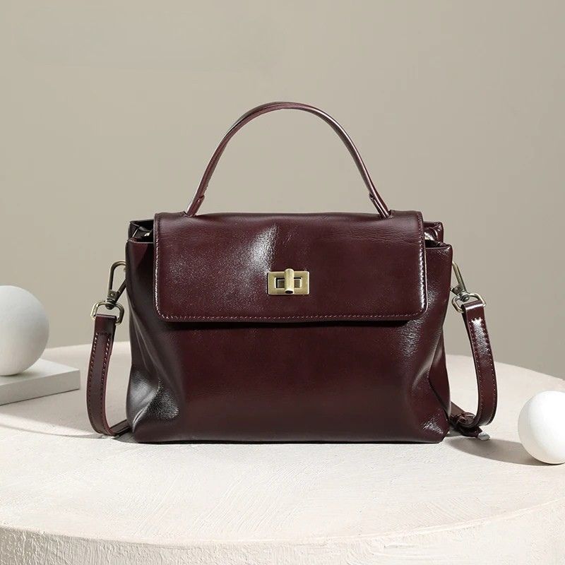 Leather Handbag Fashion Crossbody Bags - Scraften