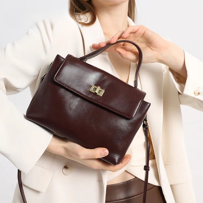 Leather Handbag Fashion Crossbody Bags - Scraften