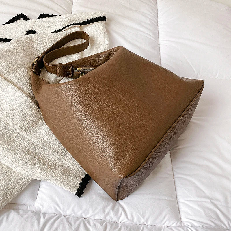 New Style Fashionable Zipper Shoulder Bags for Women - Scraften