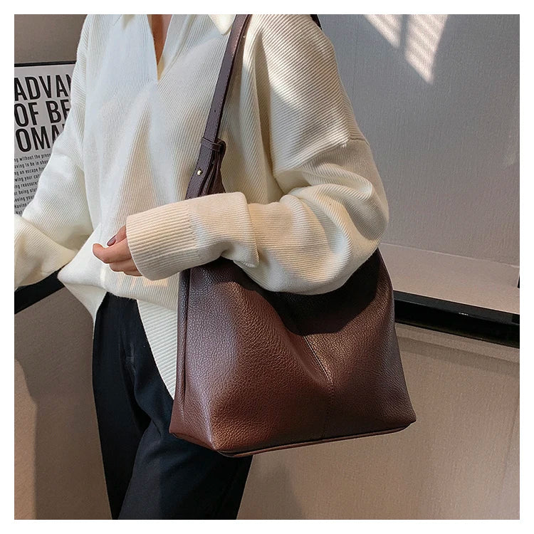 New Style Fashionable Zipper Shoulder Bags for Women - Scraften