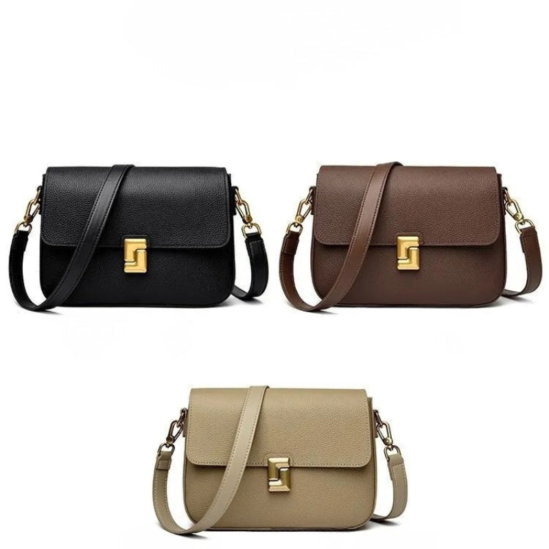 Vintage Inspired Women's Retro Shoulder Bag - Classic Leather Messenger Bags