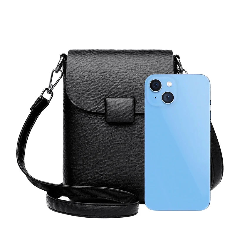 Small Crossbody Phone Bag Flap Purse for Women - Scraften