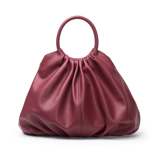 Exquisite High-End Napa First Layer Genuine Leather Women's Handbag - Scraften