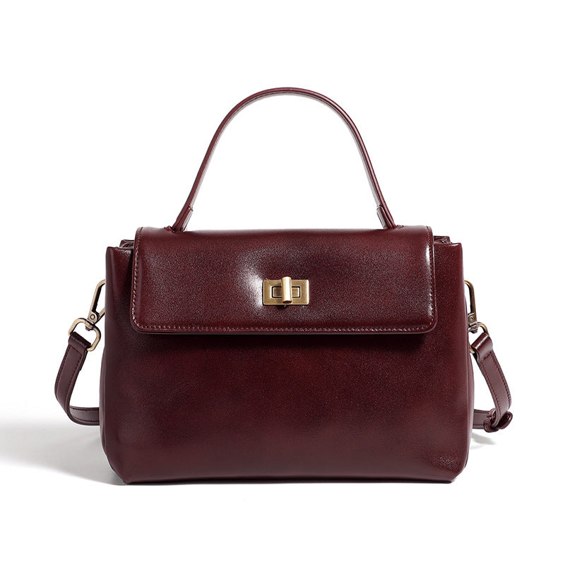 Leather Handbag Fashion Crossbody Bags - Scraften