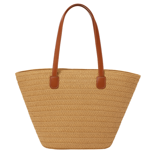 Luxury Designer Straw Tote Bag for Women - Scraften