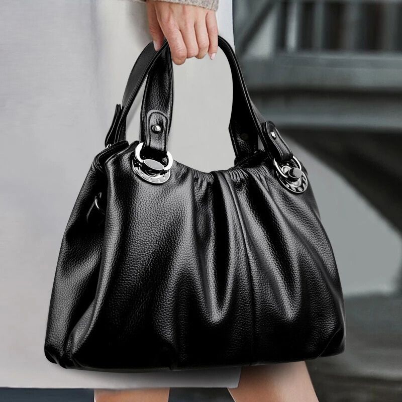 Luxury High-Quality Genuine Leather Women's Shoulder Bag - Scraften