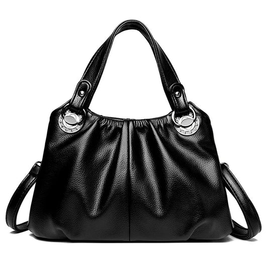 Luxury High-Quality Genuine Leather Women's Shoulder Bag - Scraften