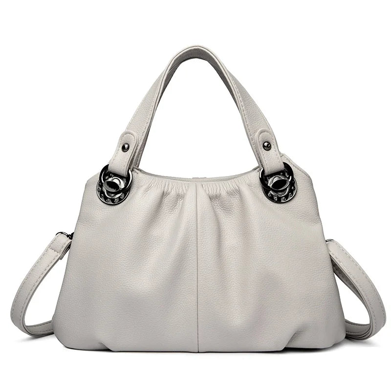 Luxury High-Quality Genuine Leather Women's Shoulder Bag - Scraften