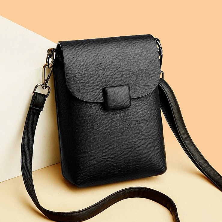 Small Crossbody Phone Bag Flap Purse for Women - Scraften