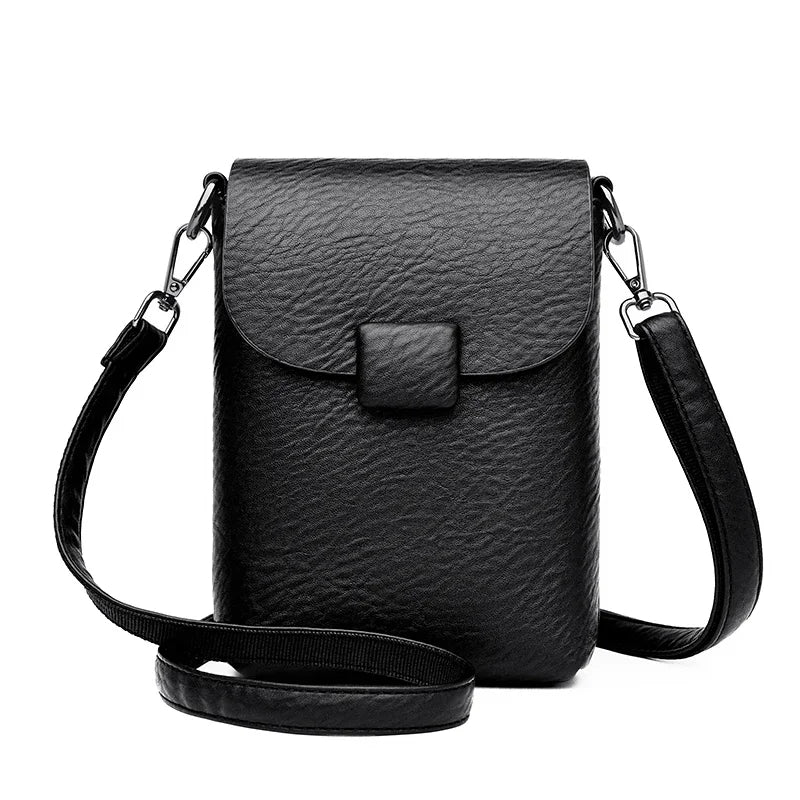 Small Crossbody Phone Bag Flap Purse for Women - Scraften