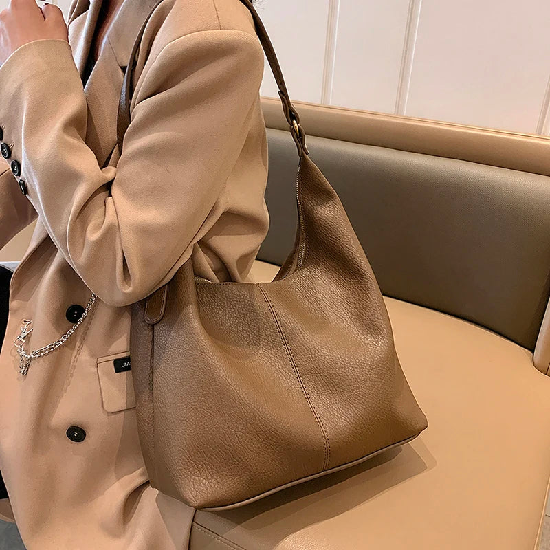 New Style Fashionable Zipper Shoulder Bags for Women - Scraften