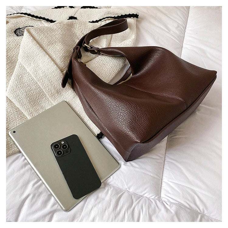 New Style Fashionable Zipper Shoulder Bags for Women - Scraften