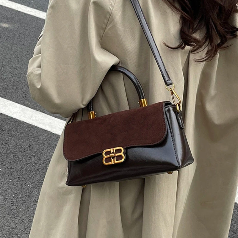 Elegant Temperament Minimalist Shoulder Bag - Lightweight Versatile Crossbody Bags