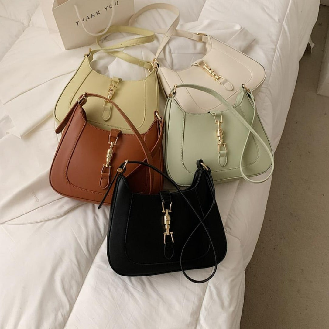 Classic Clutch Shoulder Tote HandBag - Scraften