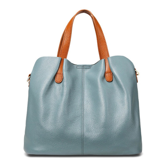 Genuine Leather Women Handbag - Scraften