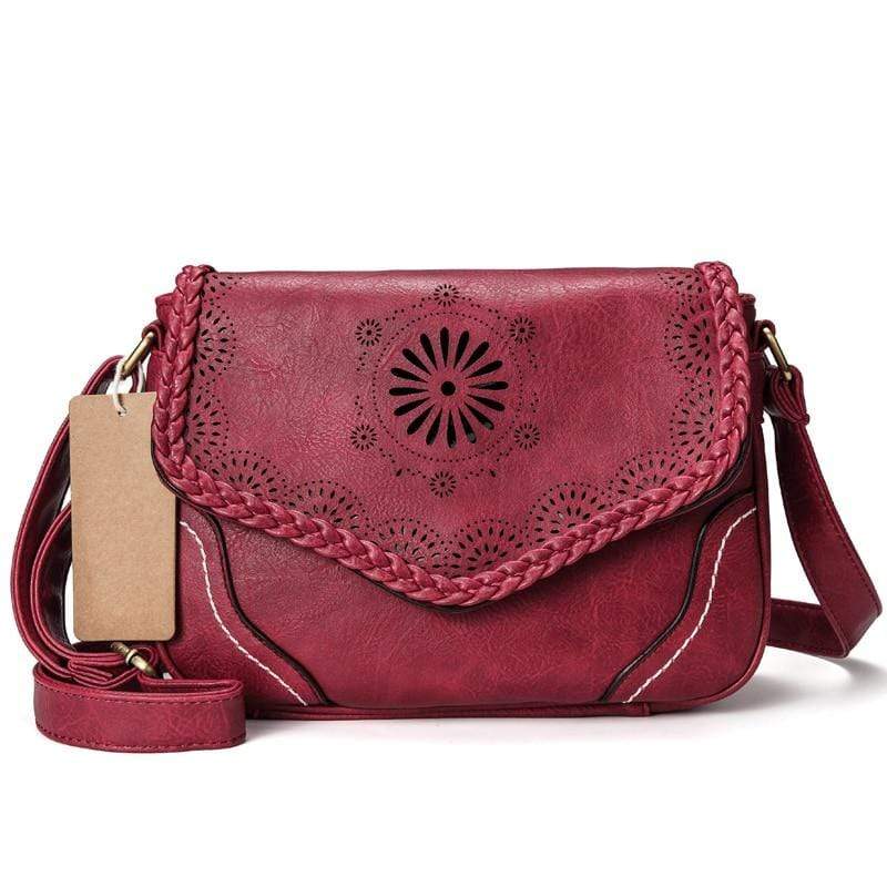 Vintage Women Shoulder Bag - Scraften