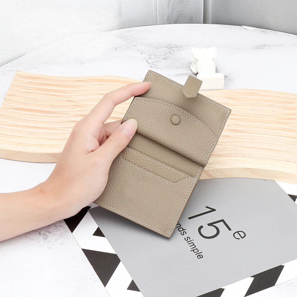 Burminsa Large Leather Hobo Tote - Luxury Design Genuine Leather Small Wallet