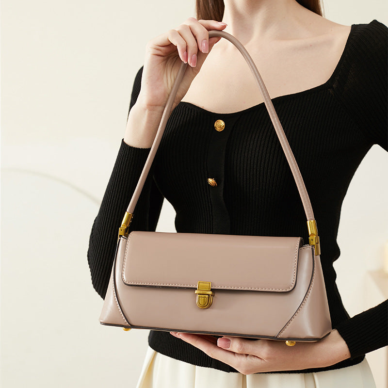 Women Summer French Shoulder Bag - Retro Style Luxury Piece