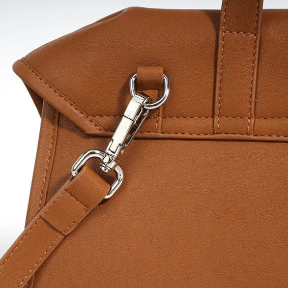 Genuine Leather Women’s Shoulder Bag – Large Capacity Retro Crossbody Handbag