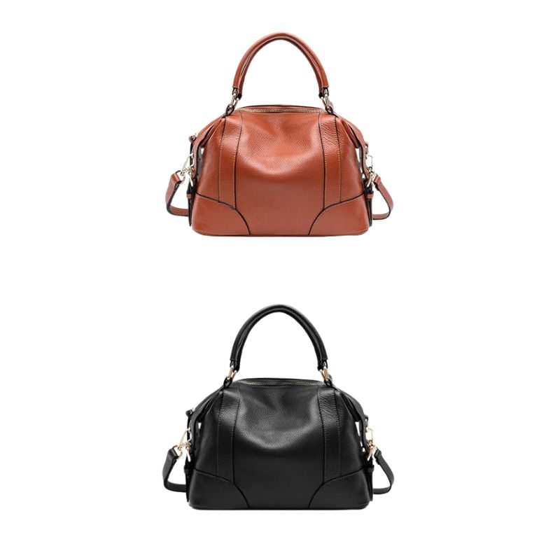 Top Layer Cowhide Handbag – All-Match Genuine Leather Bag for Women