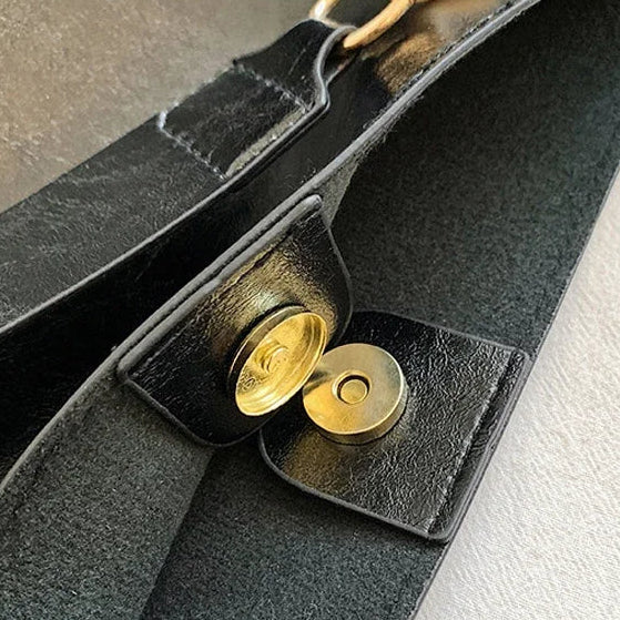 Stylish Women's Shoulder Bag - Soft Synthetic Leather Crossbody Bag