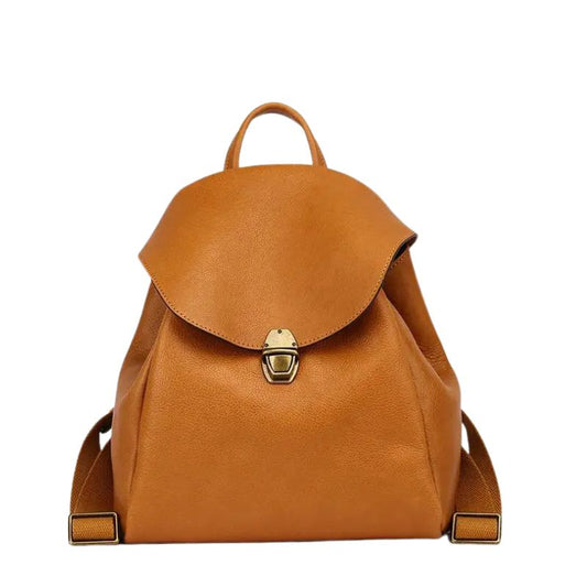 Luxury Retro Leather Women’s Backpack