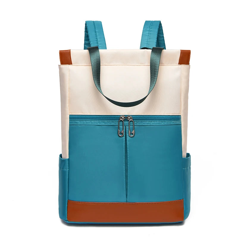 Waterproof Oxford Women Backpack - Fashion Travel Schoolbag For Teenagers
