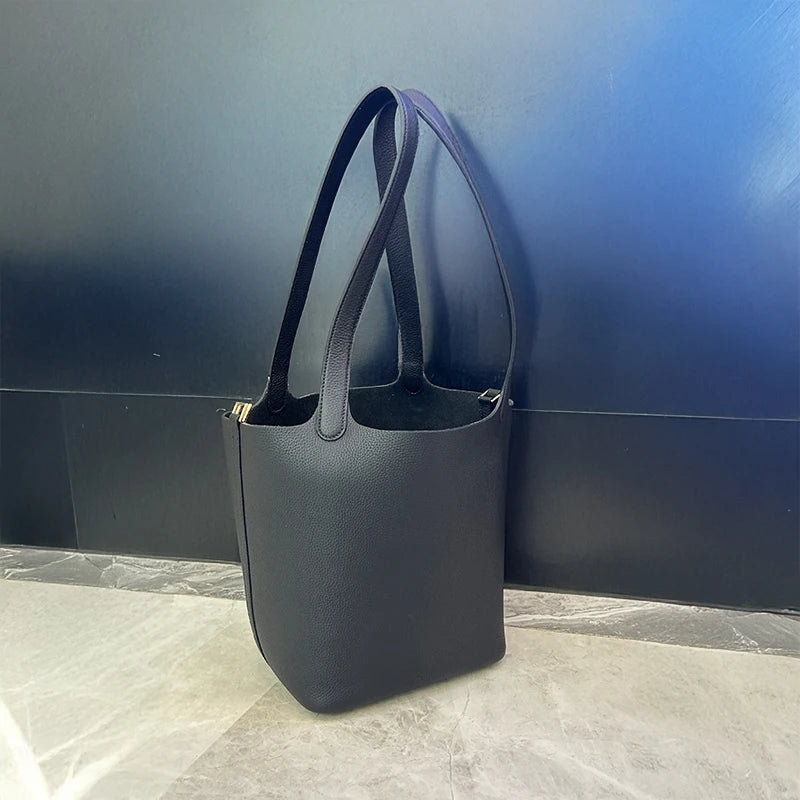 Women's Genuine Leather Luxury Shoulder Bag - Lightweight Large Capacity Bags