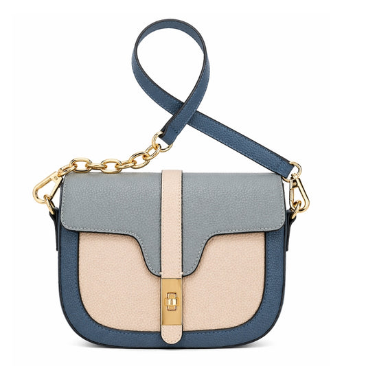 Women Luxury First Layer Saddle Bag - Compact Shoulder Crossbody Bags