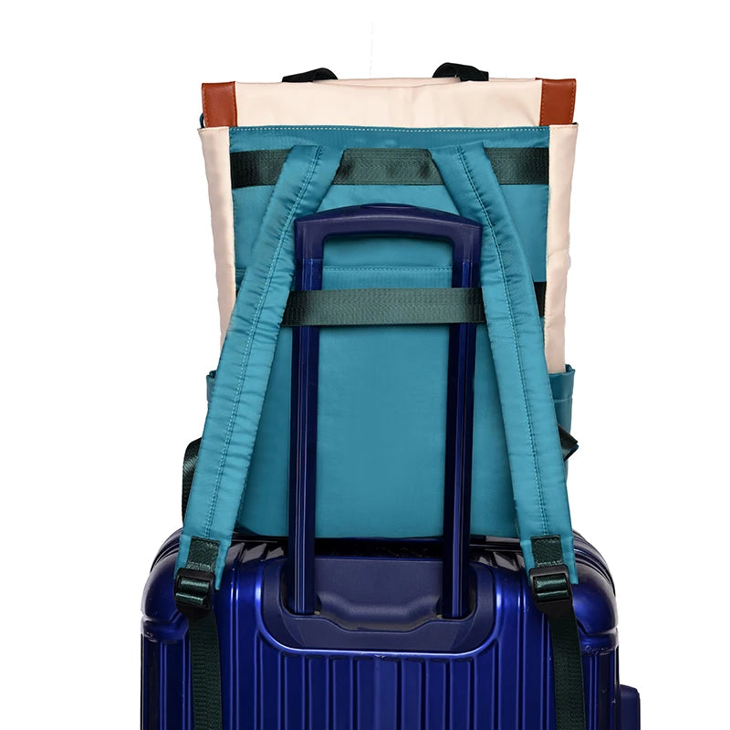 Waterproof Oxford Women Backpack - Fashion Travel Schoolbag For Teenagers