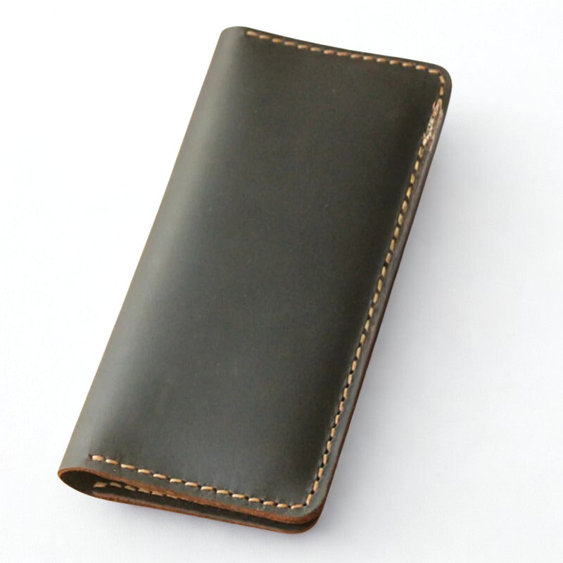 Handmade Vintage Crazy Horse Genuine Leather Wallet - Men Stylish Clutch Bag Purse