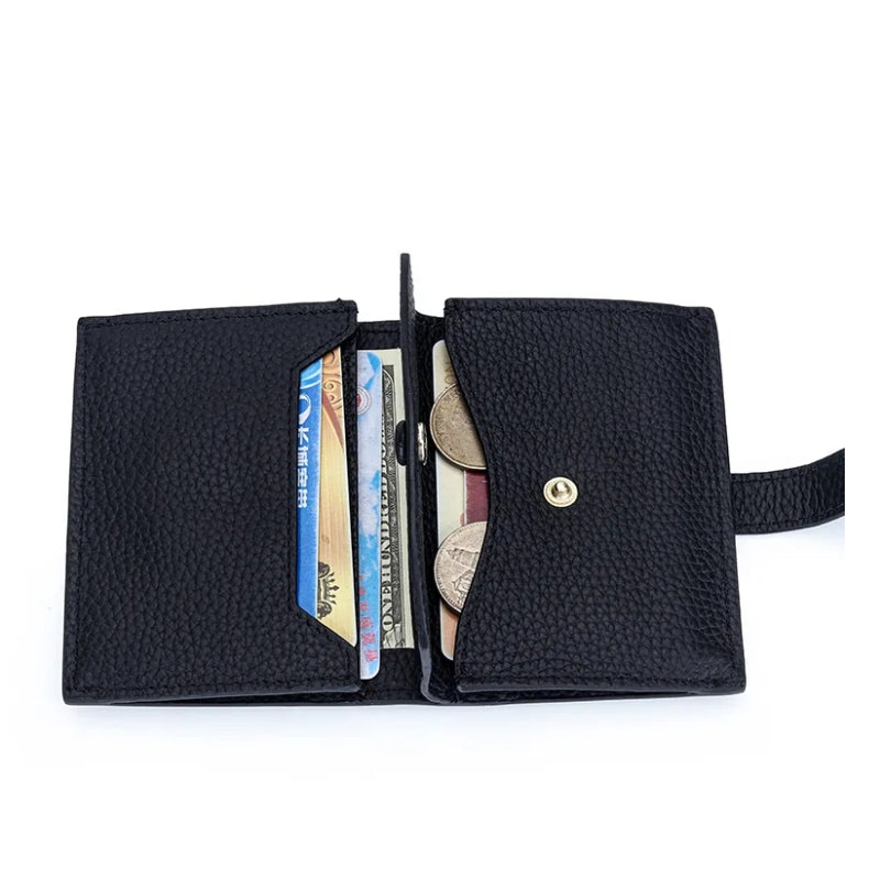 Burminsa Large Leather Hobo Tote - Luxury Design Genuine Leather Small Wallet