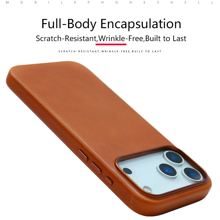 Full-grain Leather Case for Iphone 17, iPhone 17 Pro, iPhone 17 Pro Max, and iPhone 17 Air