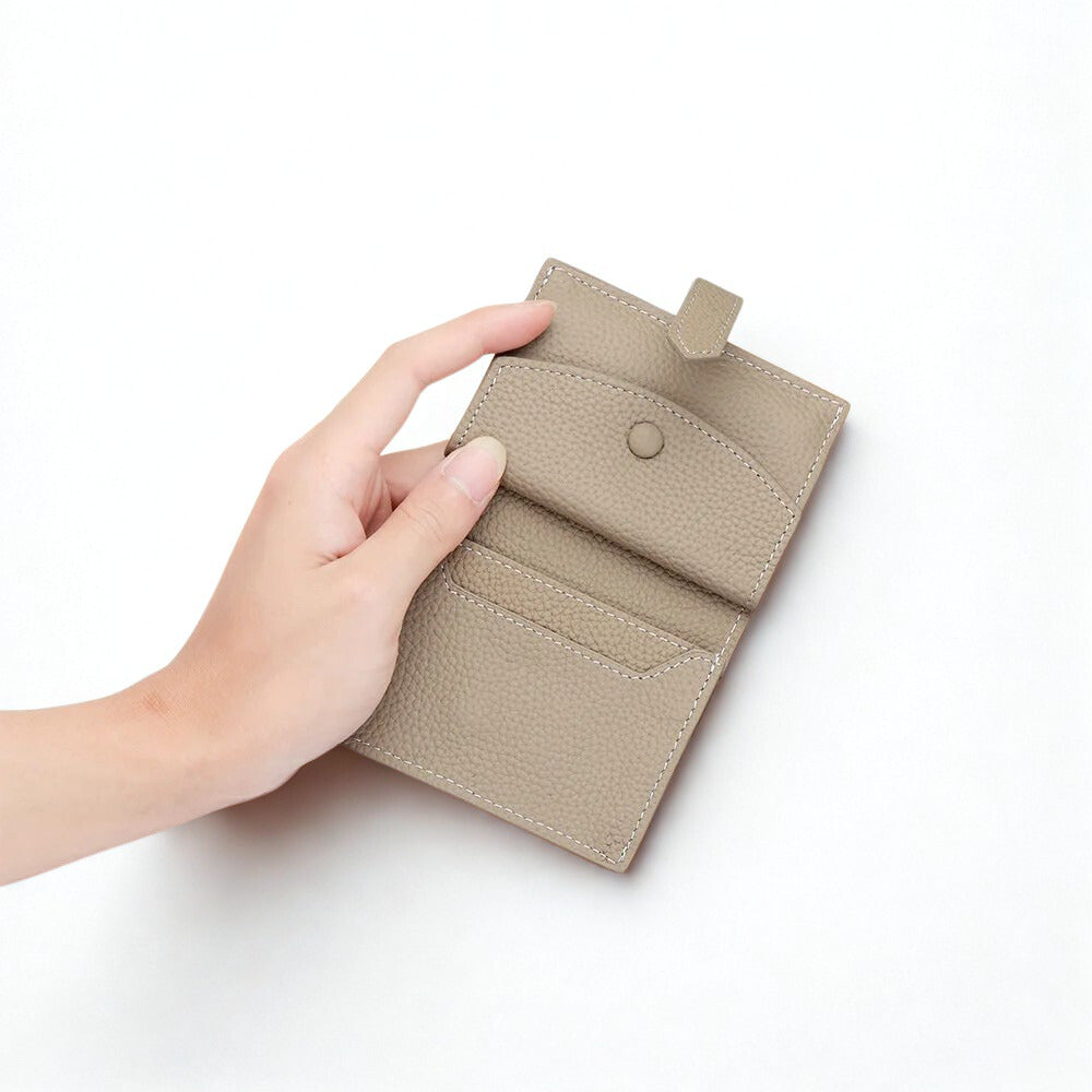 Burminsa Large Leather Hobo Tote - Luxury Design Genuine Leather Small Wallet