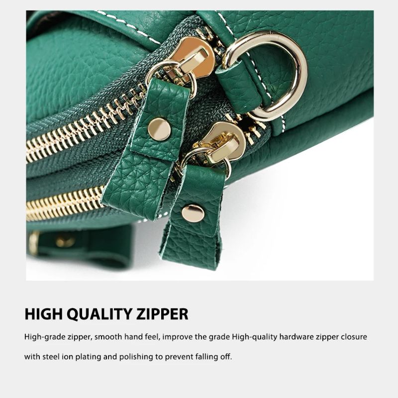 Women’s Leather Wristlet Crossbody Phone Bag