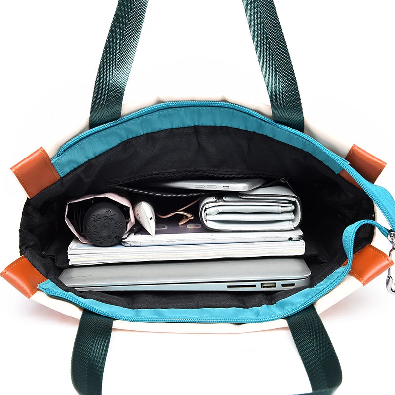 Waterproof Oxford Women Backpack - Fashion Travel Schoolbag For Teenagers