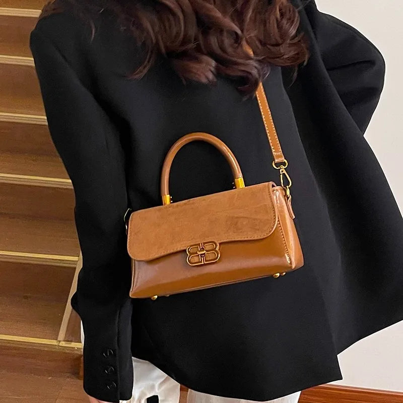 Elegant Temperament Minimalist Shoulder Bag - Lightweight Versatile Crossbody Bags