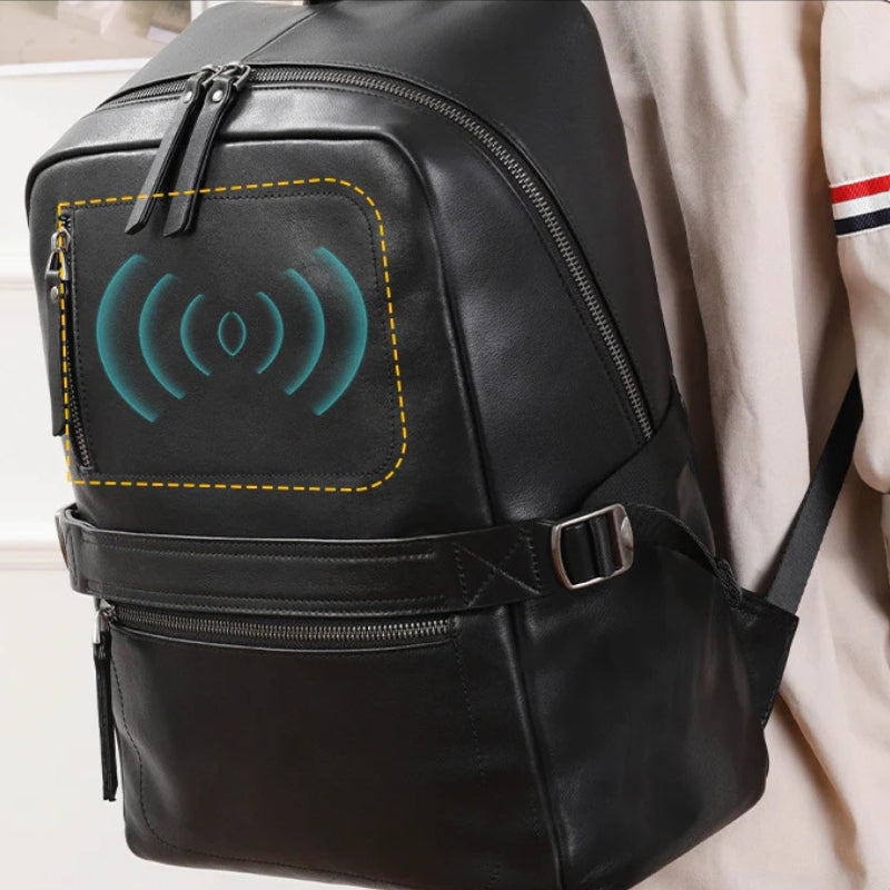 Men’s Business Commute Backpack – Modern Travel Tech Device Bag
