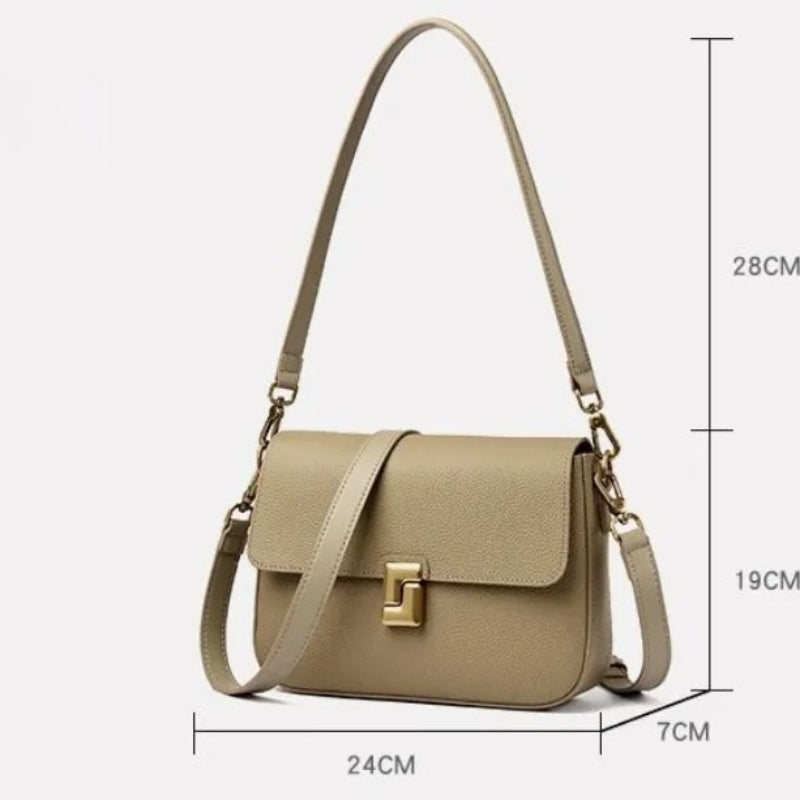 Vintage Inspired Women's Retro Shoulder Bag - Classic Leather Messenger Bags