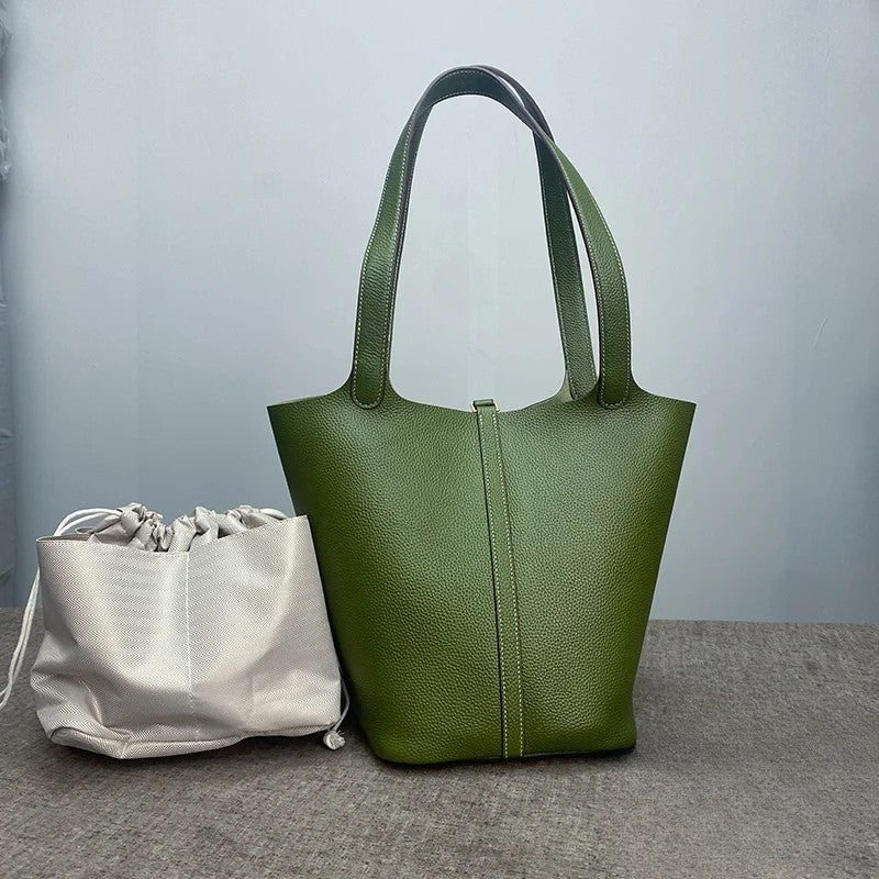 Women's Genuine Leather Luxury Shoulder Bag - Lightweight Large Capacity Bags