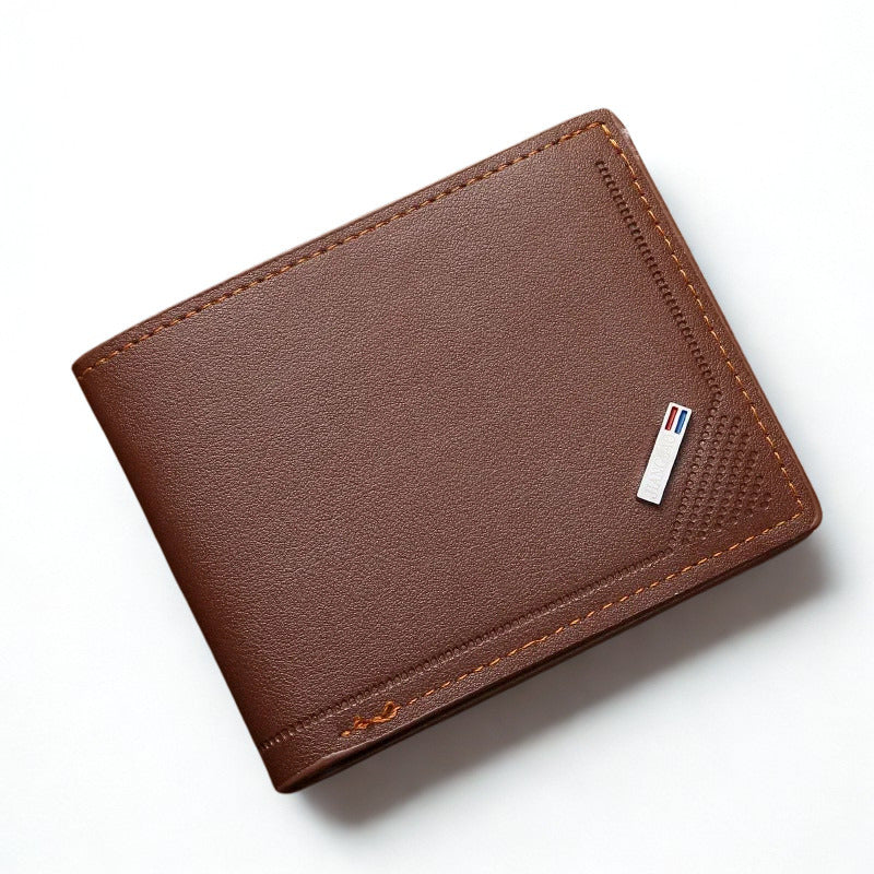 Luxury Handmade Leather Bifold Wallet - Vintage Premium Money Bag