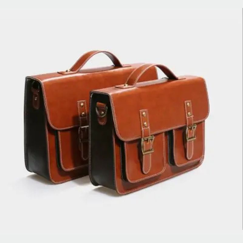 Retro Leather Women backpacks Shoulder Bag - Laptop Business Handbags