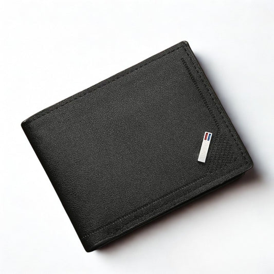 Luxury Handmade Leather Bifold Wallet - Vintage Premium Money Bag