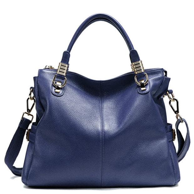 Classic Wild Leather Handbag - Stylish First Layer Cowhide Bag