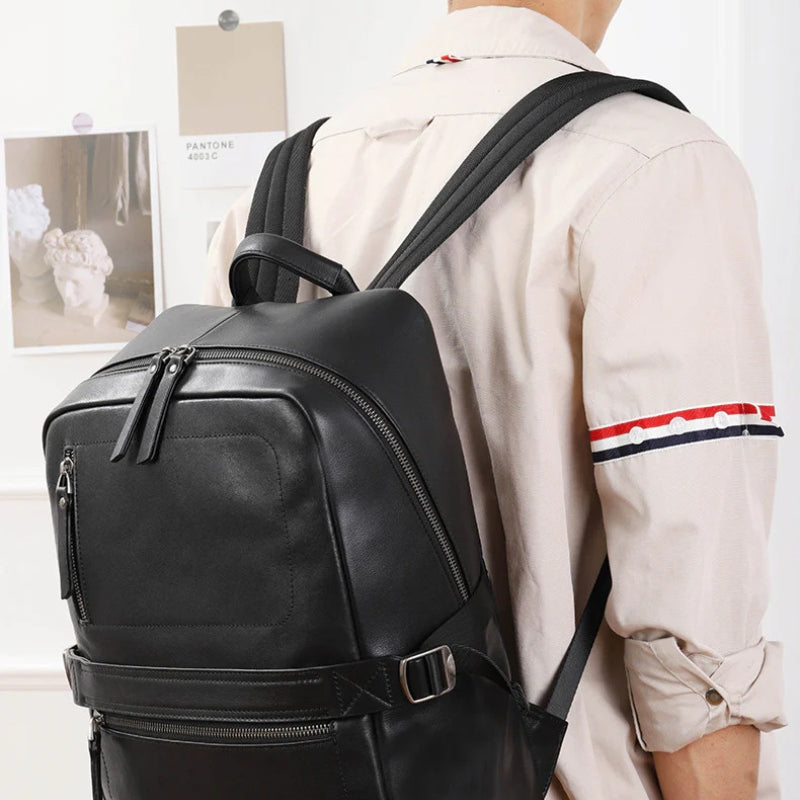 Men’s Business Commute Backpack – Modern Travel Tech Device Bag
