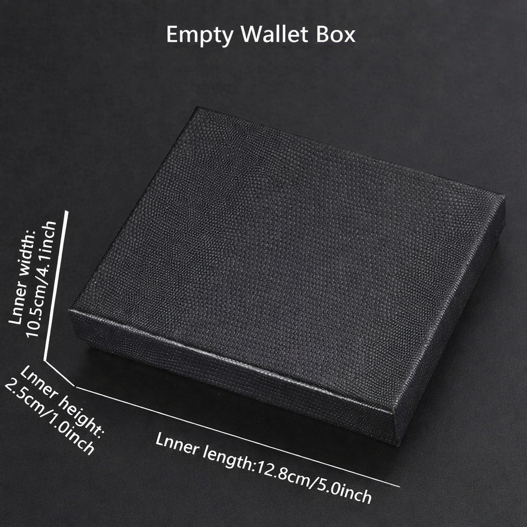 Men’s Custom Name / Photo Engraved Wallet | High-Quality PU Leather Short Purse | Personalized Gift - Scraften